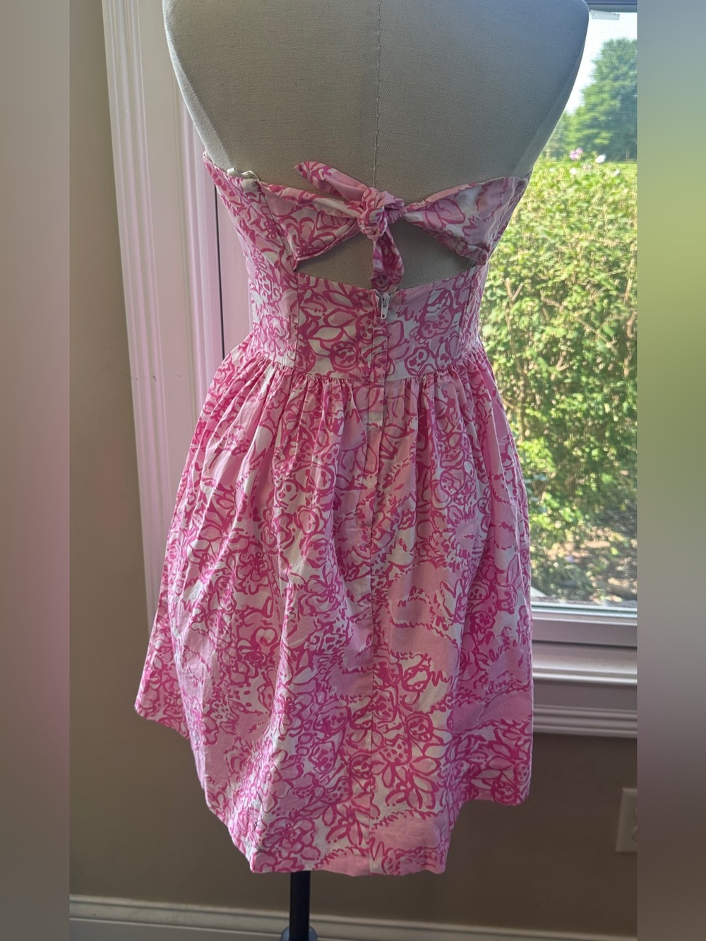 Lilly Pulitzer Rachelle She’s a‎ Fox Strapless Dress, Size 2 - Picture 6 of 10